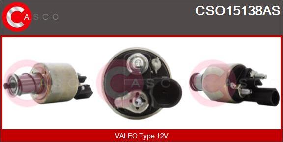 Casco CSO15138AS - Ievilcējrelejs, Starteris www.autospares.lv