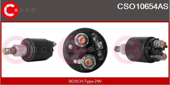 Casco CSO10654AS - Solenoid Switch, starter www.autospares.lv