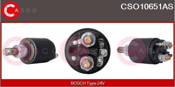 Casco CSO10651AS - Solenoid Switch, starter www.autospares.lv