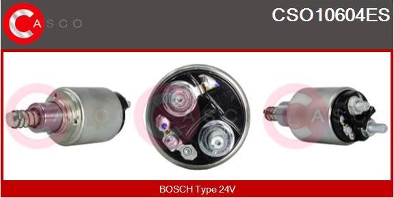 Casco CSO10604ES - Solenoid Switch, starter www.autospares.lv