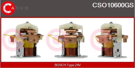 Casco CSO10600GS - Ievilcējrelejs, Starteris autospares.lv