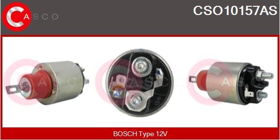 Casco CSO10157AS - Тяговое реле, соленоид, стартер www.autospares.lv