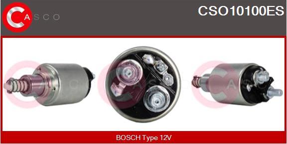 Casco CSO10100ES - Solenoid Switch, starter www.autospares.lv