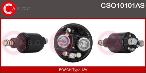 Casco CSO10101AS - Solenoid Switch, starter www.autospares.lv