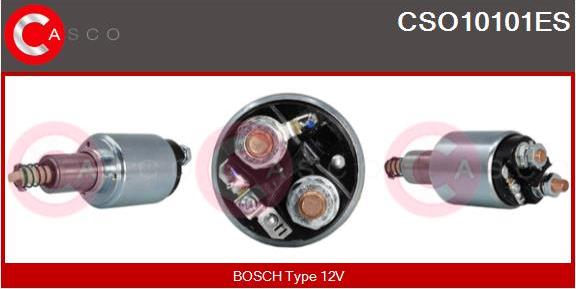 Casco CSO10101ES - Solenoid Switch, starter www.autospares.lv