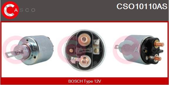 Casco CSO10110AS - Solenoid Switch, starter www.autospares.lv