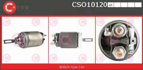 Casco CSO10120AS - Solenoid Switch, starter www.autospares.lv