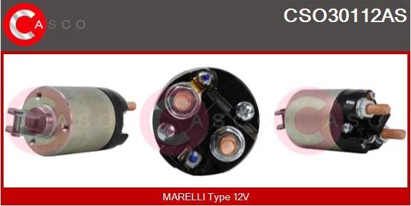 Casco CSO30112AS - Ievilcējrelejs, Starteris autospares.lv