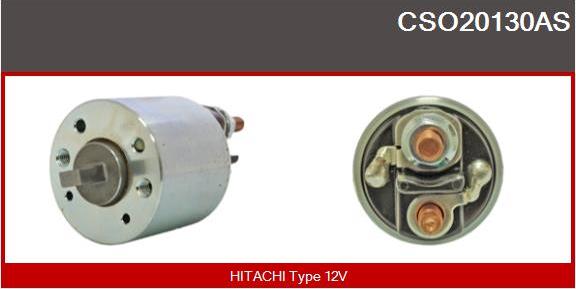 Casco CSO20130AS - Solenoid Switch, starter www.autospares.lv