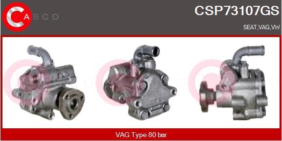 Casco CSP73107GS - Hydraulic Pump, steering system www.autospares.lv