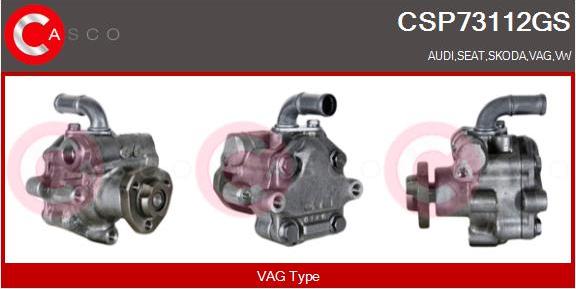 Casco CSP73112GS - Hydraulic Pump, steering system www.autospares.lv