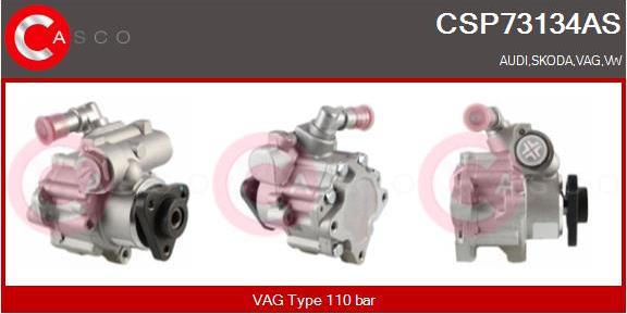 Casco CSP73134AS - Hydraulic Pump, steering system www.autospares.lv