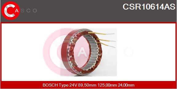 Casco CSR10614AS - Stators, Ģenerators www.autospares.lv