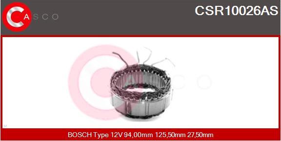 Casco CSR10026AS - Stators, Ģenerators autospares.lv