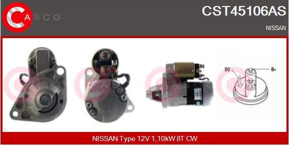 Casco CST45106AS - Starter www.autospares.lv