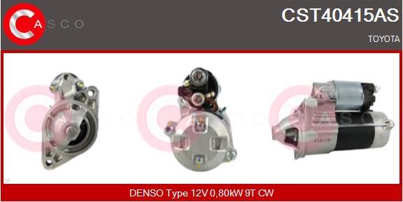 Casco CST40415AS - Starteris www.autospares.lv