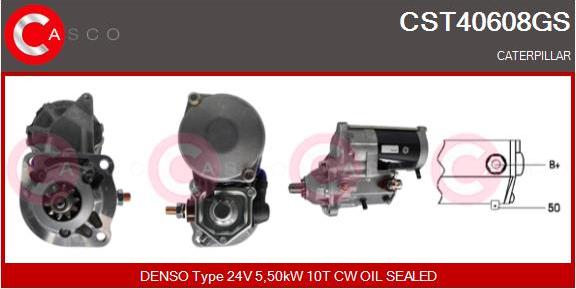 Casco CST40608GS - Starter www.autospares.lv