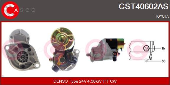 Casco CST40602AS - Starter www.autospares.lv