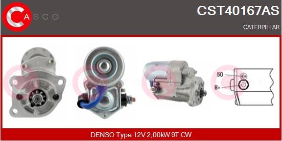 Casco CST40167AS - Starter www.autospares.lv