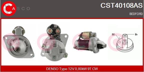 Casco CST40108AS - Starter www.autospares.lv