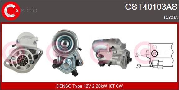 Casco CST40103AS - Starter www.autospares.lv