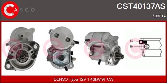 Casco CST40137AS - Starter www.autospares.lv