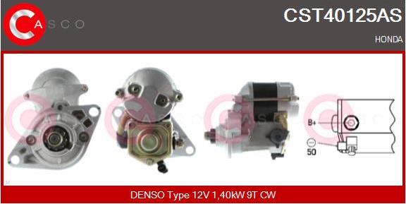 Casco CST40125AS - Starter www.autospares.lv