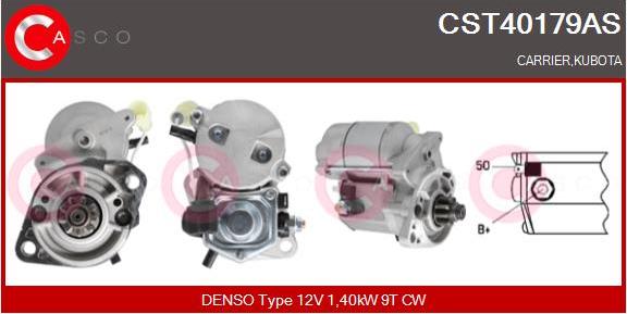 Casco CST40179AS - Starter www.autospares.lv