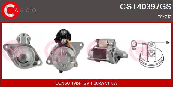 Casco CST40397GS - Starter www.autospares.lv