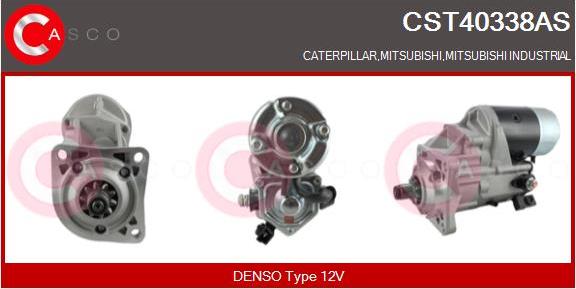 Casco CST40338AS - Starteris www.autospares.lv