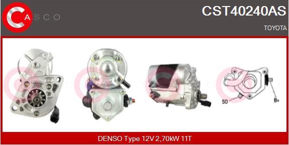 Casco CST40240AS - Starter www.autospares.lv