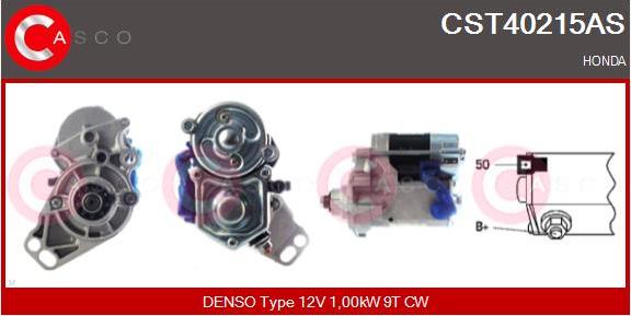 Casco CST40215AS - Starter www.autospares.lv