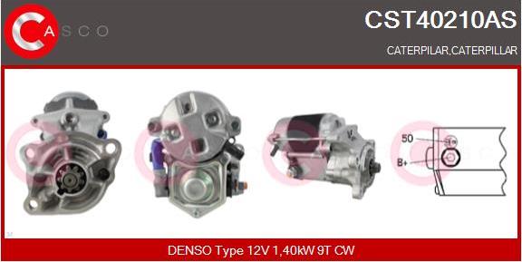 Casco CST40210AS - Starter www.autospares.lv