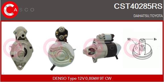 Casco CST40285RS - Starter www.autospares.lv