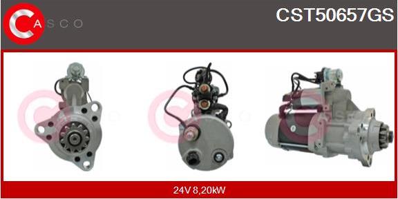 Casco CST50657GS - Starter www.autospares.lv