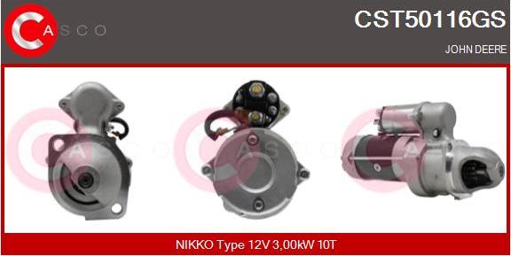 Casco CST50116GS - Starter www.autospares.lv