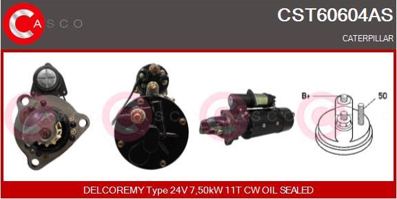 Casco CST60604AS - Starteris autospares.lv