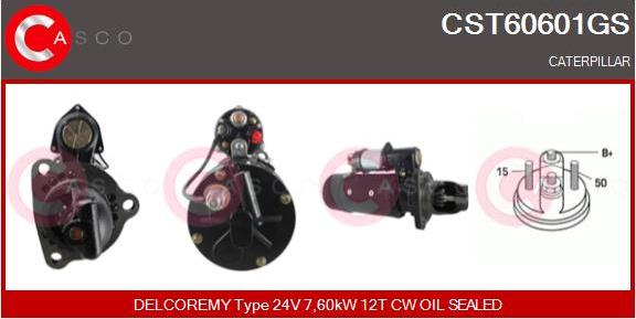 Casco CST60601GS - Starter www.autospares.lv