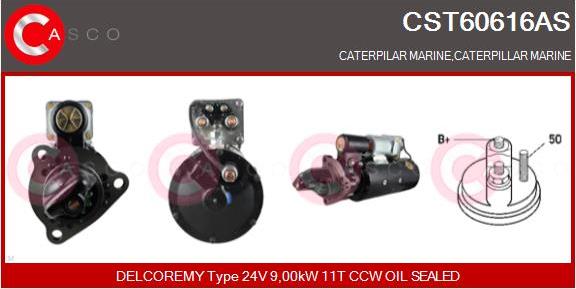 Casco CST60616AS - Starteris autospares.lv