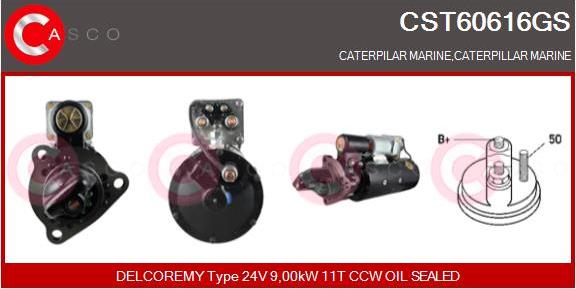 Casco CST60616GS - Starteris autospares.lv