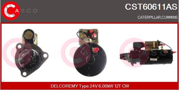 Casco CST60611AS - Starter www.autospares.lv