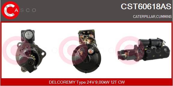 Casco CST60618AS - Starter www.autospares.lv