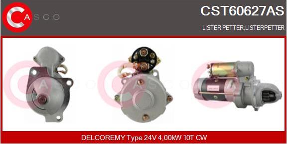 Casco CST60627AS - Starter www.autospares.lv