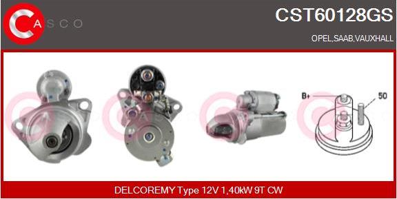 Casco CST60128GS - Starter www.autospares.lv