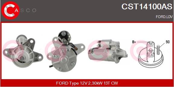 Casco CST14100AS - Starter www.autospares.lv