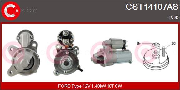 Casco CST14107AS - Starter www.autospares.lv