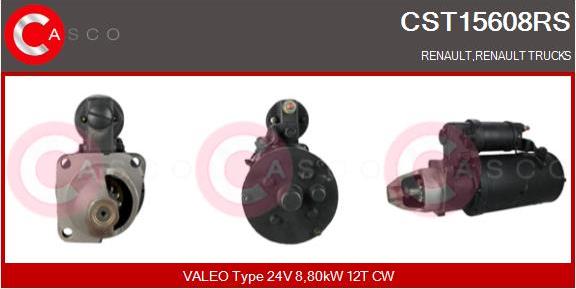 Casco CST15608RS - Starteris www.autospares.lv