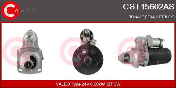 Casco CST15602AS - Starteris www.autospares.lv