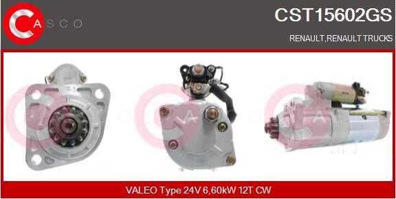 Casco CST15602GS - Starteris www.autospares.lv