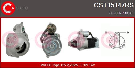 Casco CST15147RS - Starter www.autospares.lv